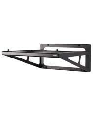 Rega Turntable Wall Bracket staffa da parete nera per giradischi Planar