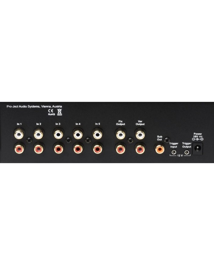 Pro-Ject PRE BOX DS2 ANALOGUE Pre Dual Mono Nero