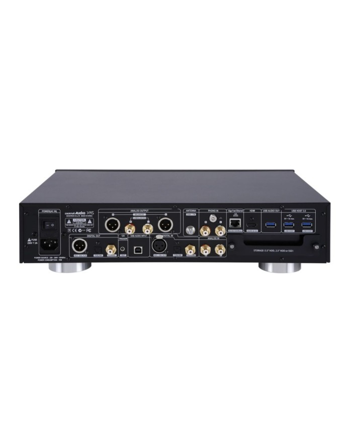 COCKTAIL AUDIO X45 NERO MUSIC SERVER ALL-IN-ONE CON SUPPORTO NATIVO DSD E MQA NUOVO GARANZIA ITALIA