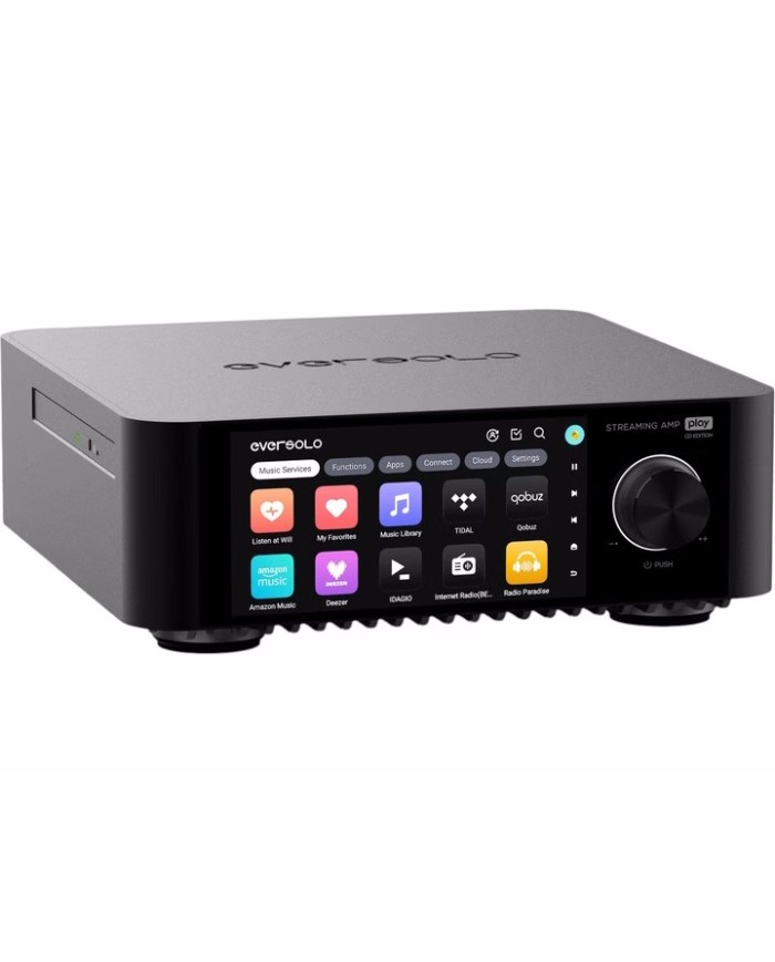 Sistema all in one con streamer amplificatore Eversolo Play CD Ed.