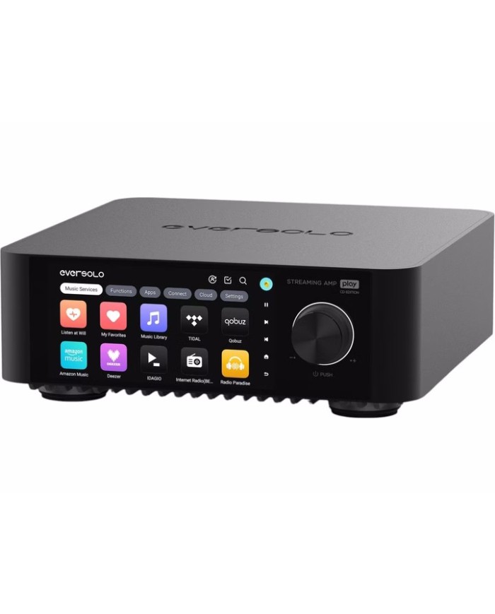 Sistema all in one con streamer amplificatore Eversolo Play CD Ed.