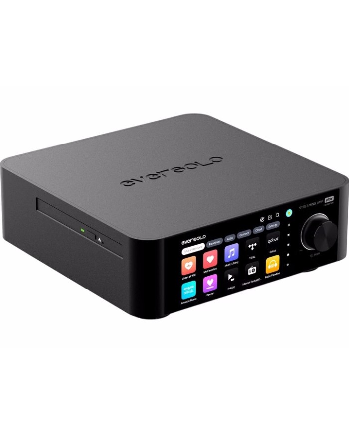 Sistema all in one con streamer amplificatore Eversolo Play CD Ed.