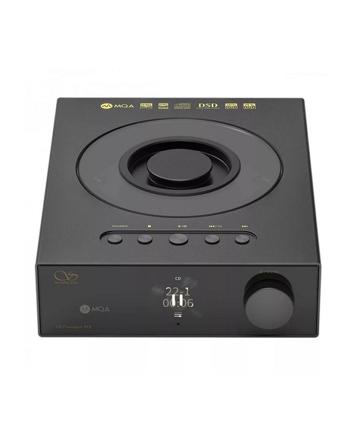 Trasporto CD Shanling ET3 Black I2S Bluetooth LDAC WiFi USB