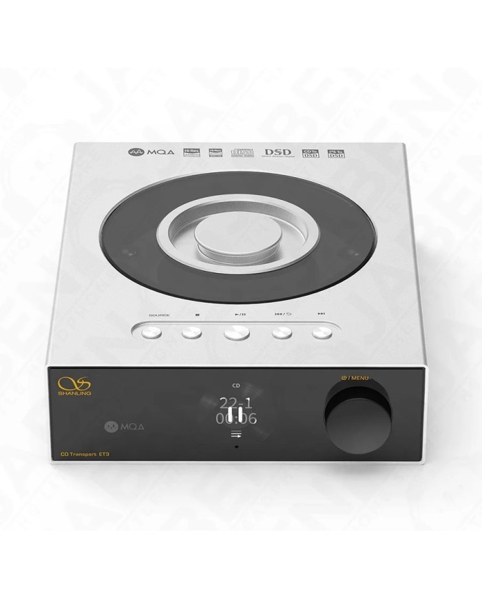 Shanling ET3 Silver Lettore CD WiFi Bluetooth LDAC I2S