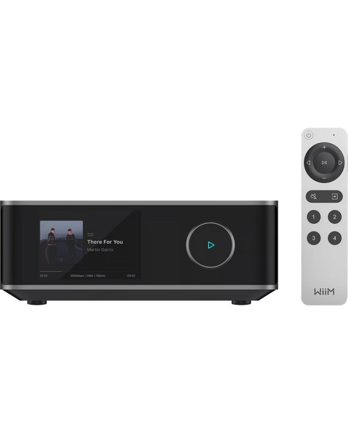 Amplificatore Streamer di rete DAC WiiM Amp Ultra Space Grey