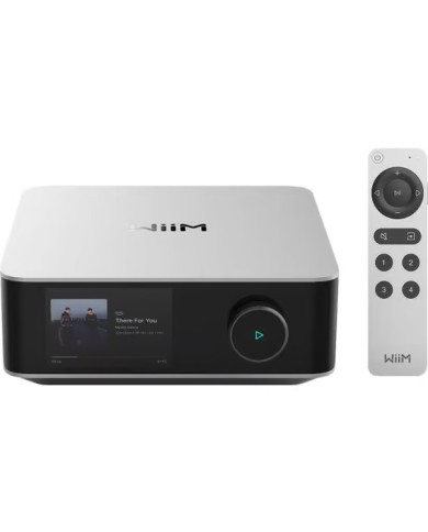 Amplificatore Network Audio Streamer WiiM Amp Ultra Silver