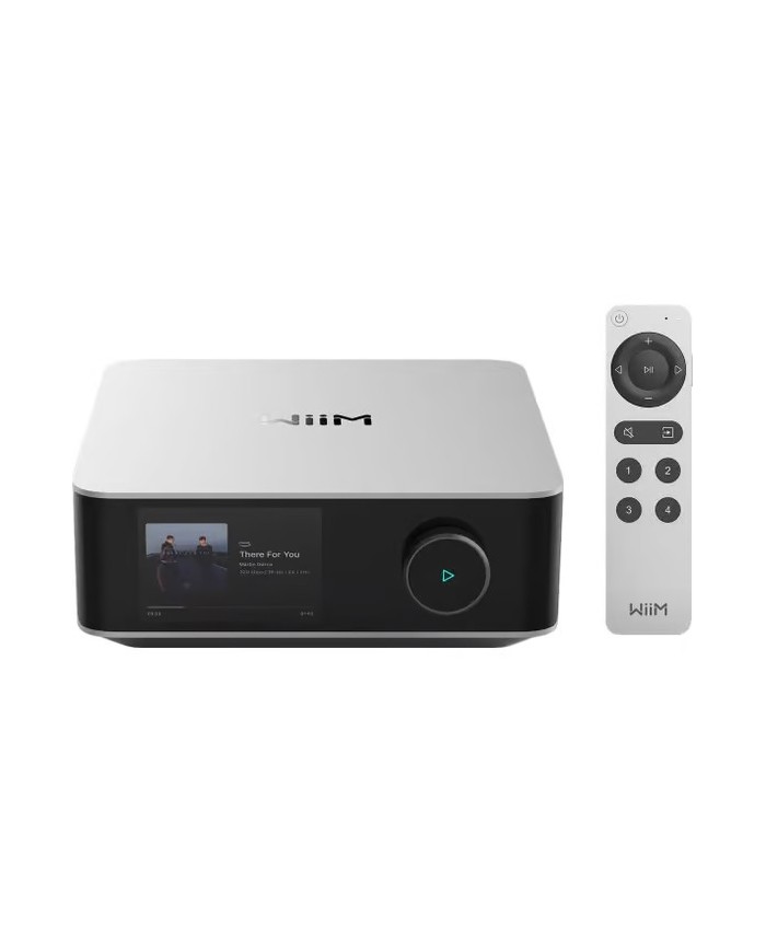 Amplificatore Network Audio Streamer WiiM Amp Ultra Silver