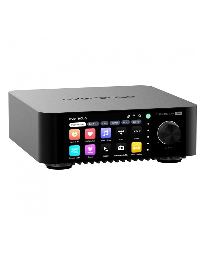 Sistema all in one con streamer amplificatore e DAC Eversolo Play