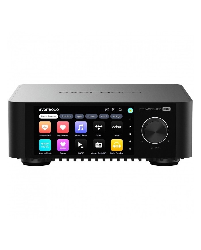 Sistema all in one con streamer amplificatore e DAC Eversolo Play