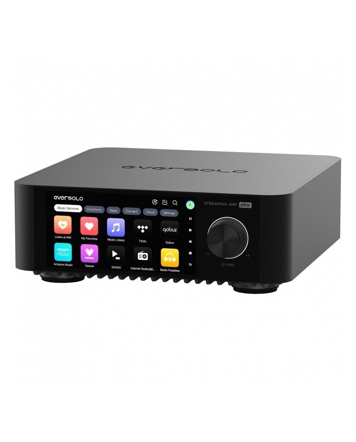 Sistema all in one con streamer amplificatore e DAC Eversolo Play