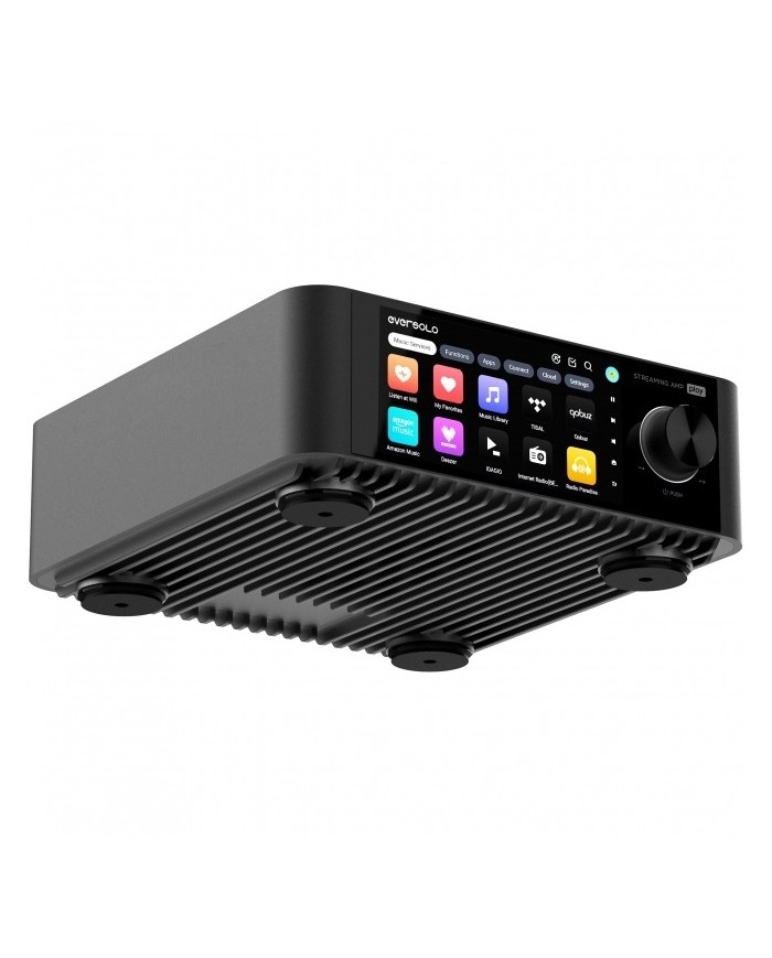 Sistema all in one con streamer amplificatore e DAC Eversolo Play