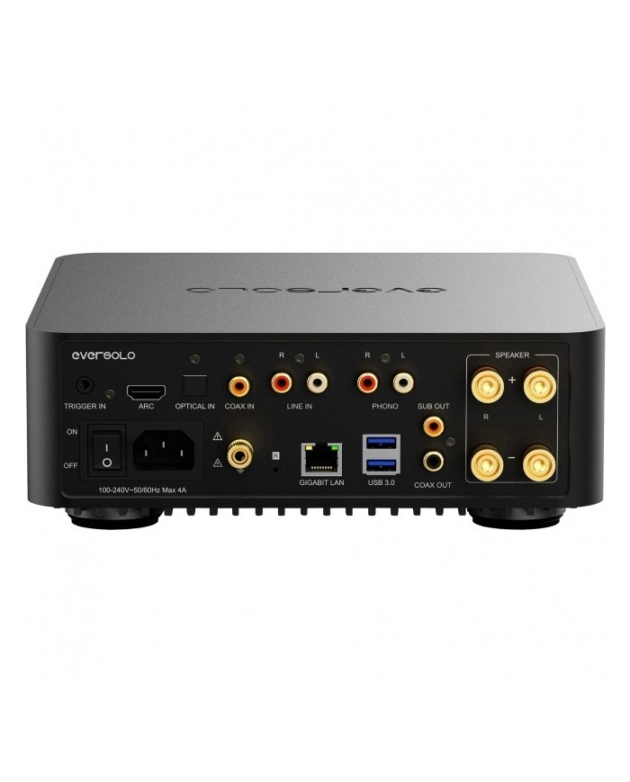 Sistema all in one con streamer amplificatore e DAC Eversolo Play