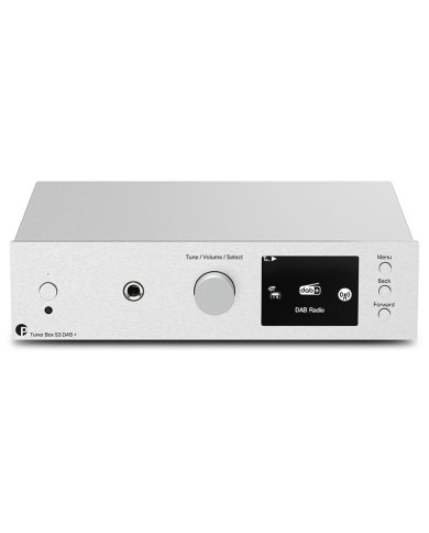 Sintonizzatore DAB DAB+ e FM Pro-Ject Tuner Box S3 Silver