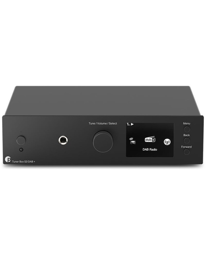 Radio DAB, FM e Radio Internet Pro-Ject Tuner Box S3 Black