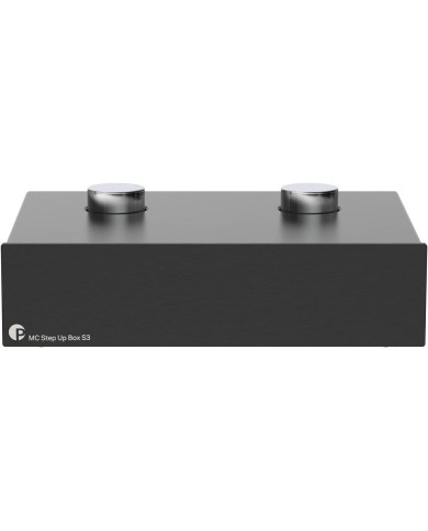 Step Up per testine MC circuito Dual Mono Pro-Ject Box S3 Nero