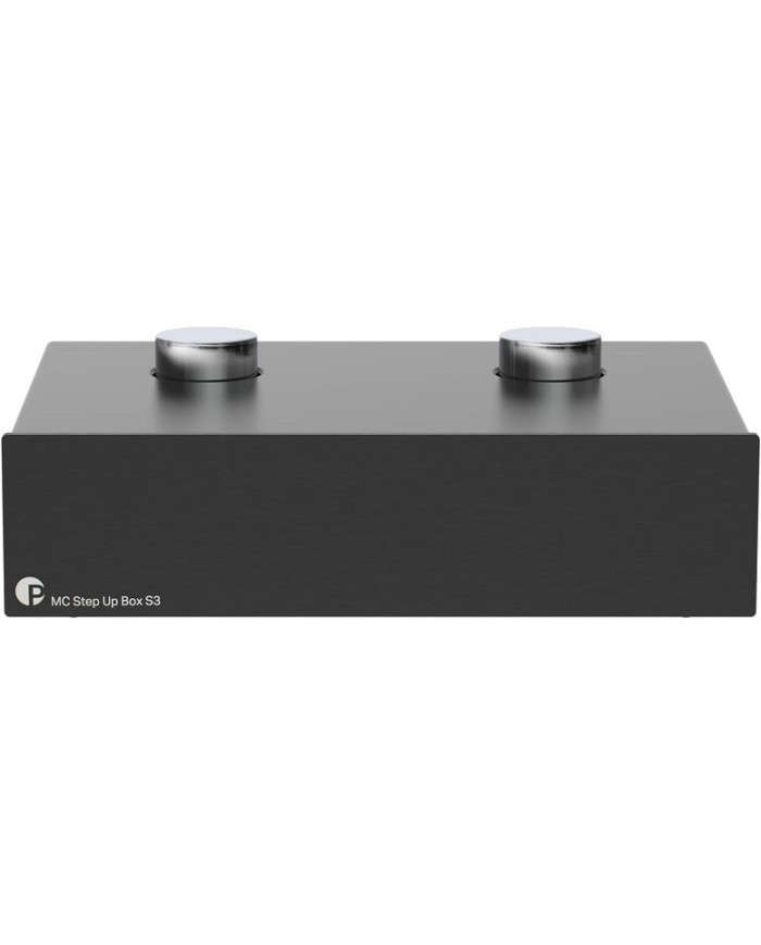Step Up per testine MC circuito Dual Mono Pro-Ject Box S3 Nero