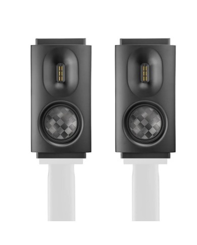 Coppia diffusori da stand con tweeter a nastro Axxess L1 Nero