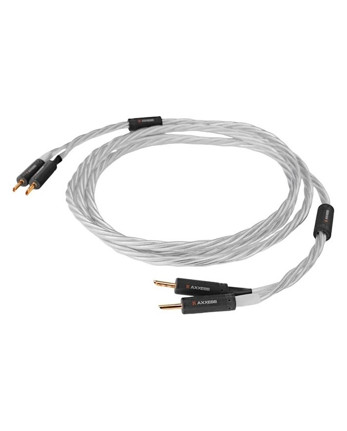 Coppia cavi diffusori terminati banana Axxess Speaker Cable