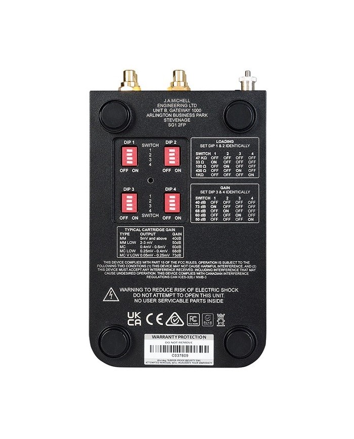 Prephono con alimentazione separata MUSE  Michell Apollo