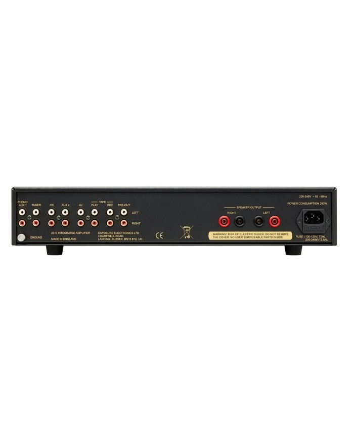 Amplificatore Integrato Stereo Hi-Fi Exposure 2510 Titanio