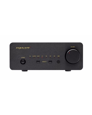 Amplificatore stereo con DAC e Phono MM Exposure XM5 Nero
