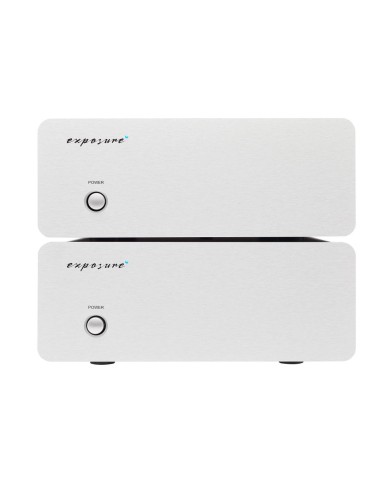 Coppia di amplificatori finali mono Exposure XM 9 Titanio