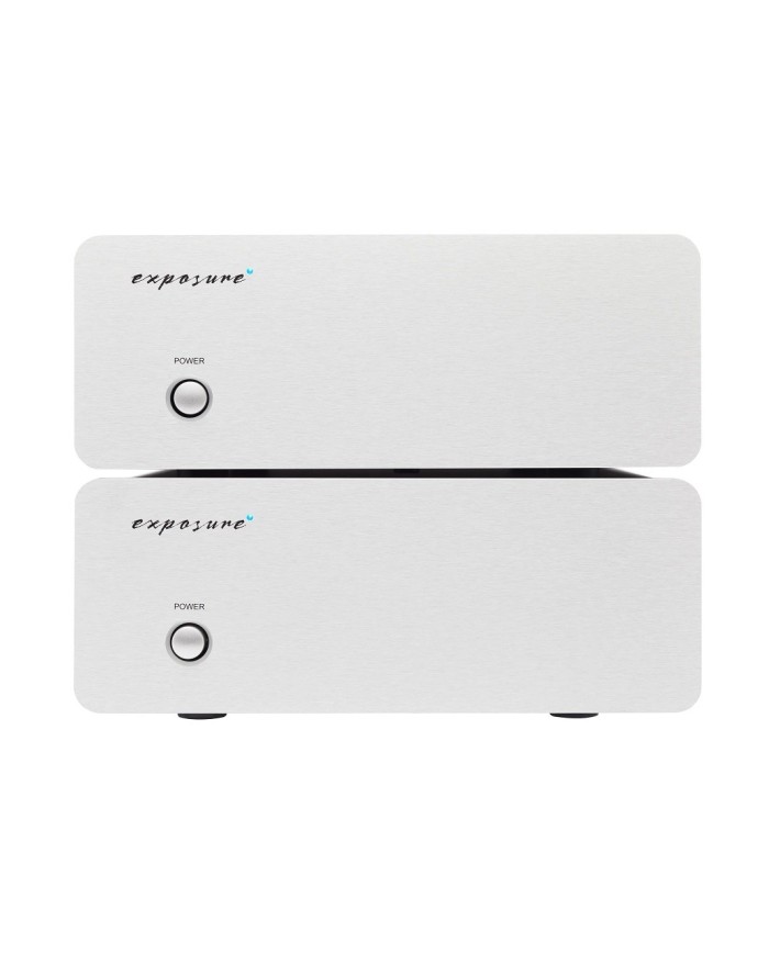 Coppia di amplificatori finali mono Exposure XM 9 Titanio