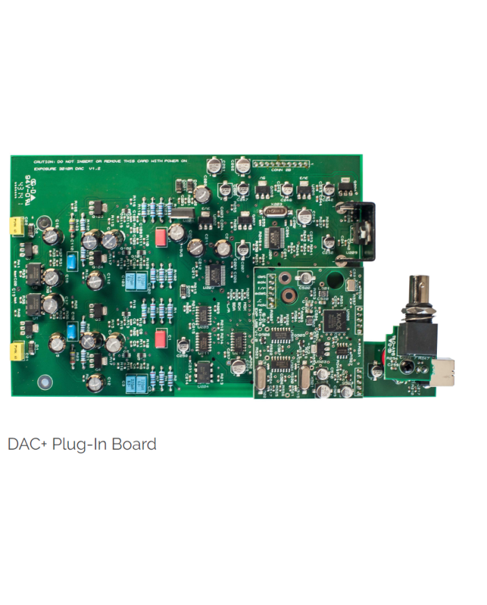 Scheda DAC+ Plug-in Board per amplificatore Exposure 5510