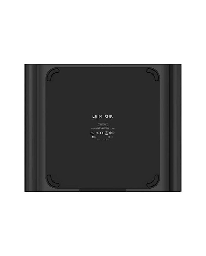 Subwoofer attivo Wi-Fi woofer 20cm WiiM Sub Pro Nero Lucido