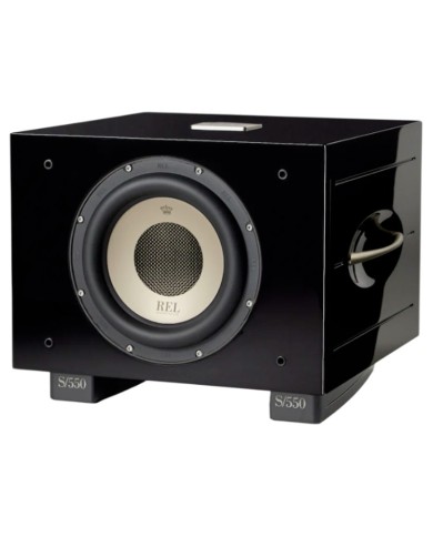 Subwoofer amplificato classe D REL Acoustics S550 Nero Lucido