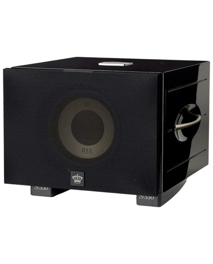 Subwoofer amplificato classe D REL Acoustics S550 Nero Lucido