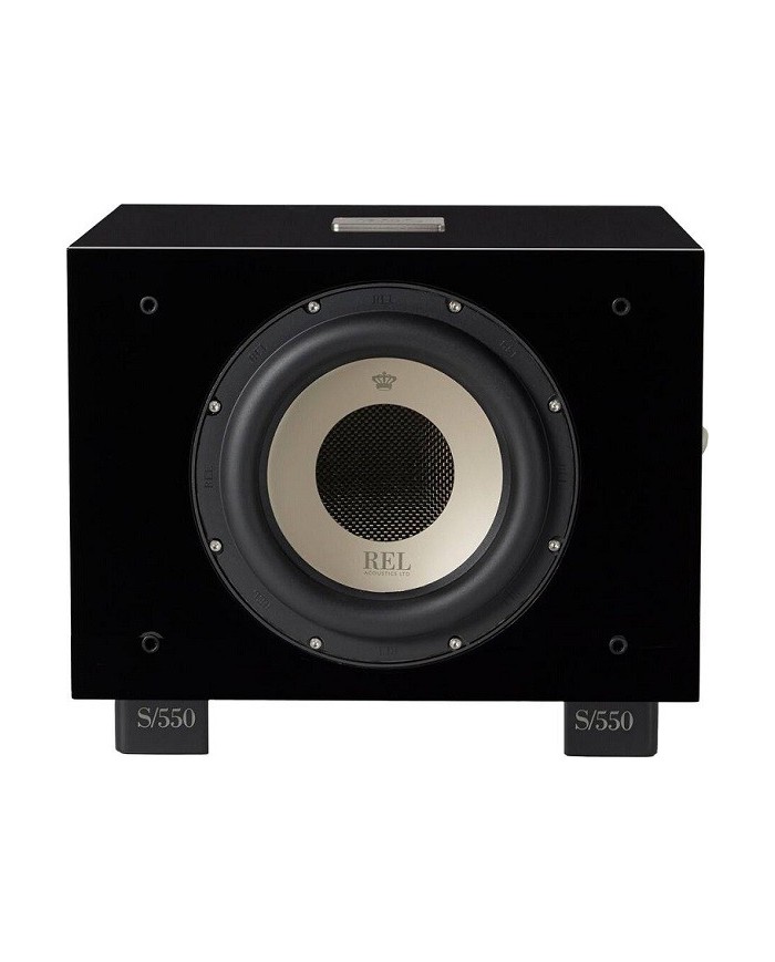 Subwoofer amplificato classe D REL Acoustics S550 Nero Lucido
