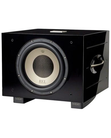Subwoofer amplificato classe D REL Acoustics S850 Nero Lucido