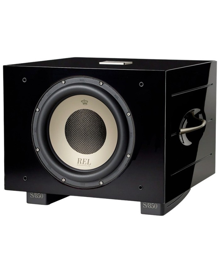Subwoofer amplificato classe D REL Acoustics S850 Nero Lucido
