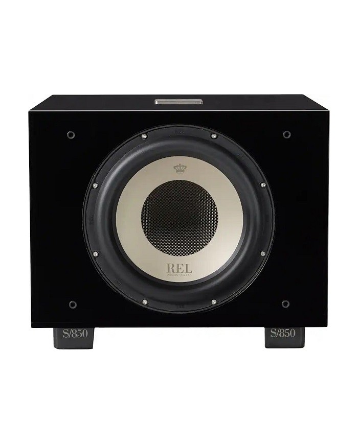 Subwoofer amplificato classe D REL Acoustics S850 Nero Lucido