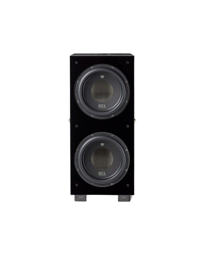 Subwoofer amplificato REL Acoustics 212 Black Label Nero Lucido