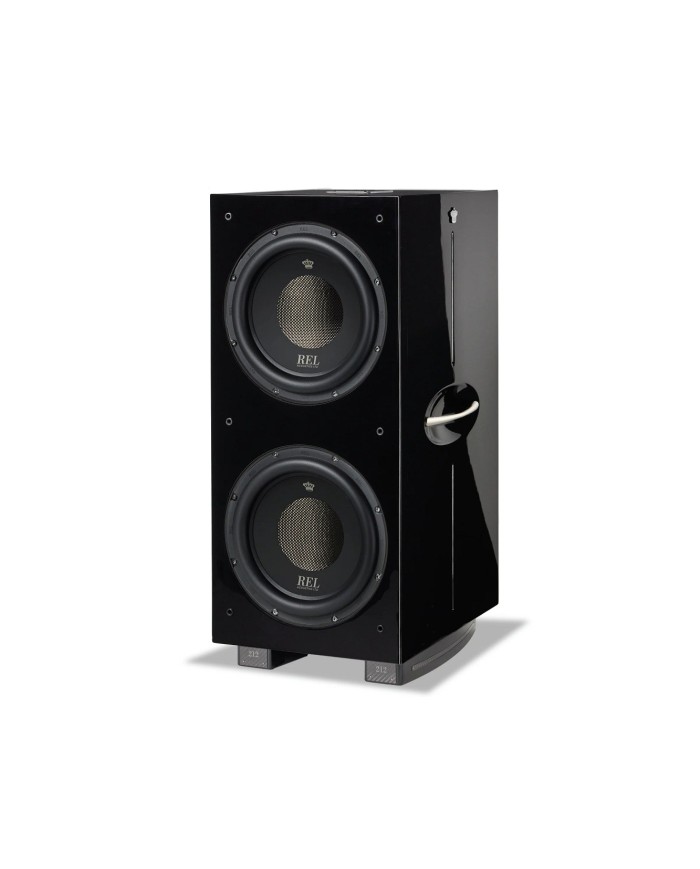 Subwoofer amplificato REL Acoustics 212 Black Label Nero Lucido