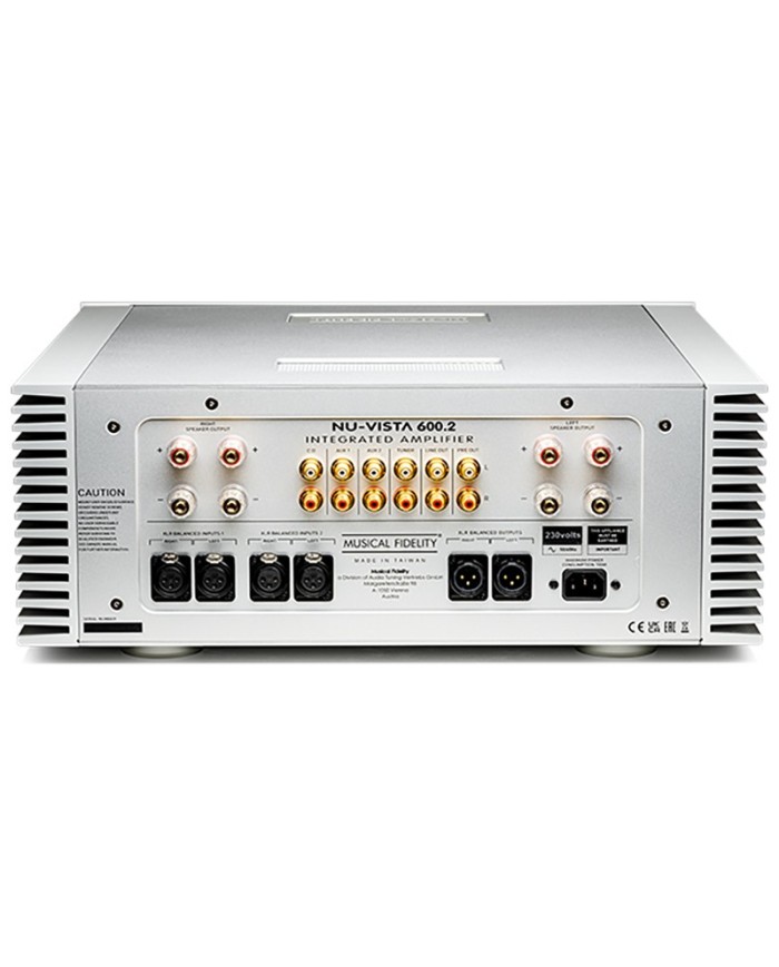 Amplificatore Stereo Musical Fidelity Nu-Vista 600.2 Silver
