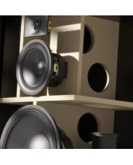 Diffusori da pavimento 3 vie reflex Indiana Line Utah 8 Nero