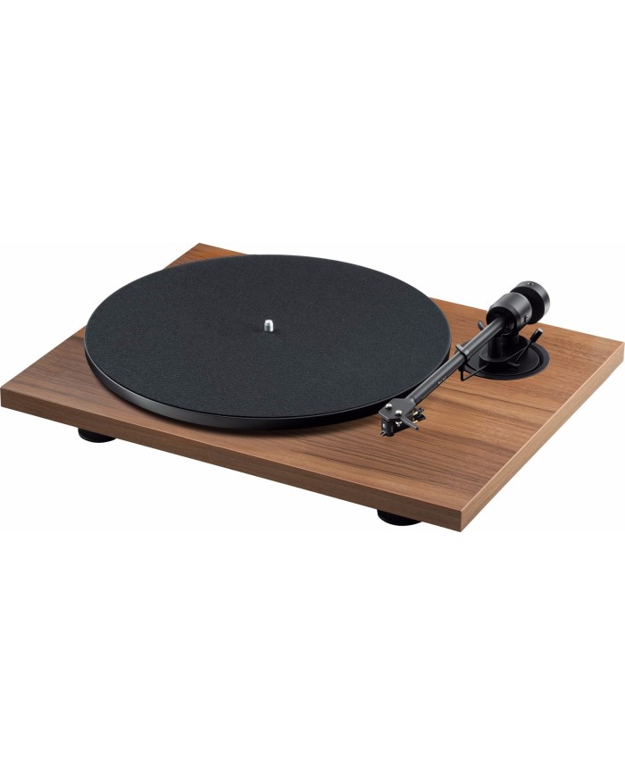 Giradischi plug & play a cinghia Pro-Ject E1.2 Walnut