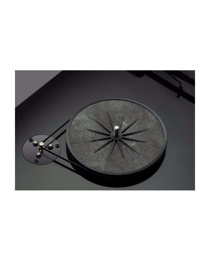 Giradischi con trazione a cinghia Pro-Ject E1.2 Nero Lucido