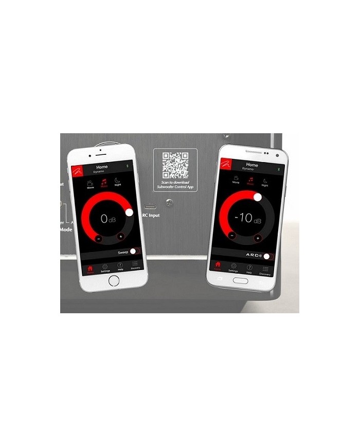 Subwoofer attivo wireless Martin Logan Abyss 10 Nero Lucido