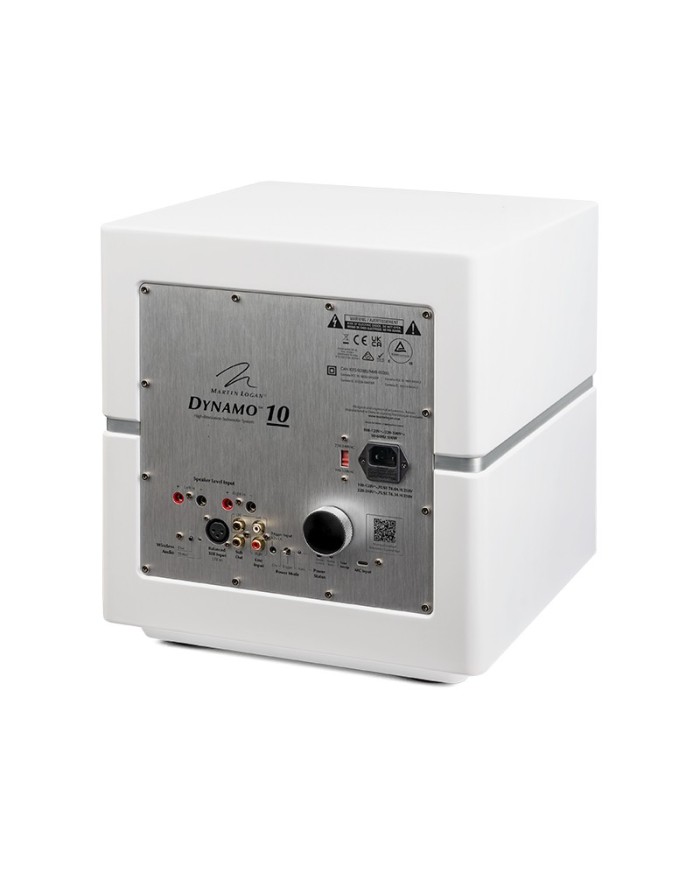 Subwoofer 10" wireless Martin Logan Dynamo 10 Bianco Satinato