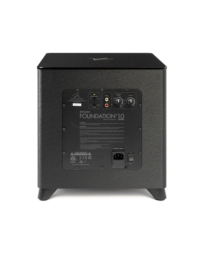 Subwoofer attivo 10" Martin Logan Dynamo Foundation 10 Nero