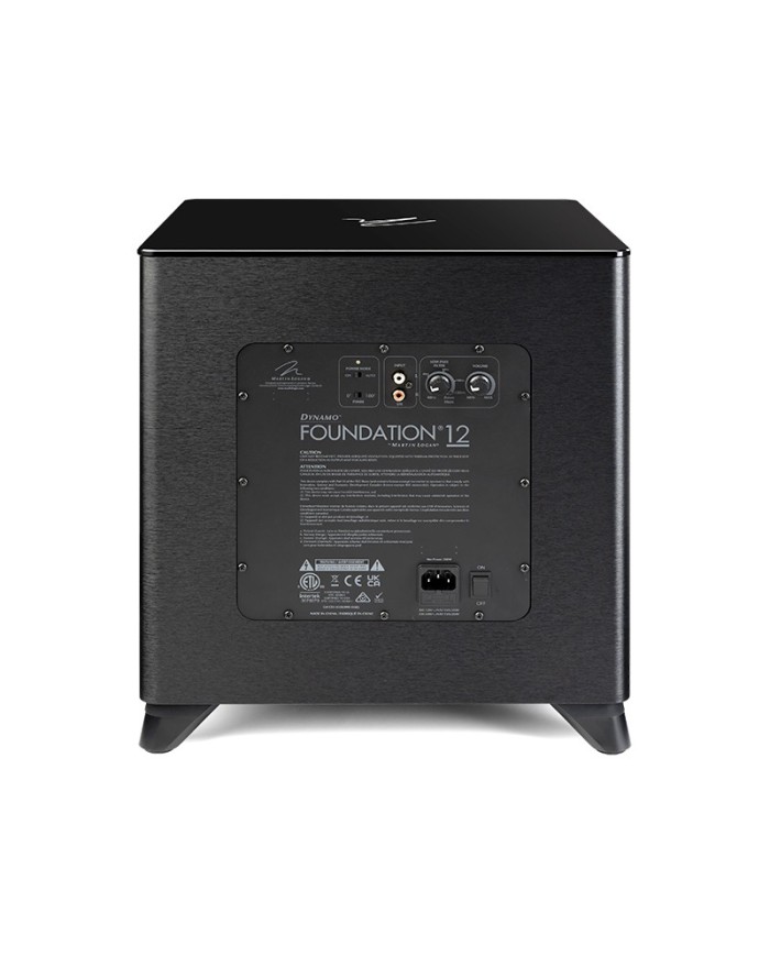 Subwoofer attivo 12" Martin Logan Dynamo Foundation 12 Nero