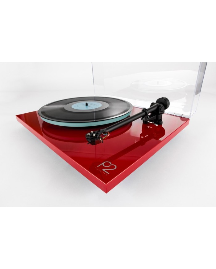 Giradischi con Testina MM ND3 Rega Planar 2 ND3 Rosso Lucido