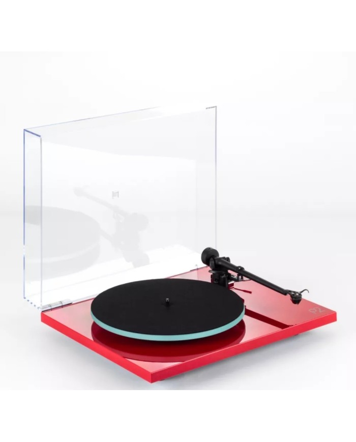 Giradischi con Testina MM ND3 Rega Planar 2 ND3 Rosso Lucido