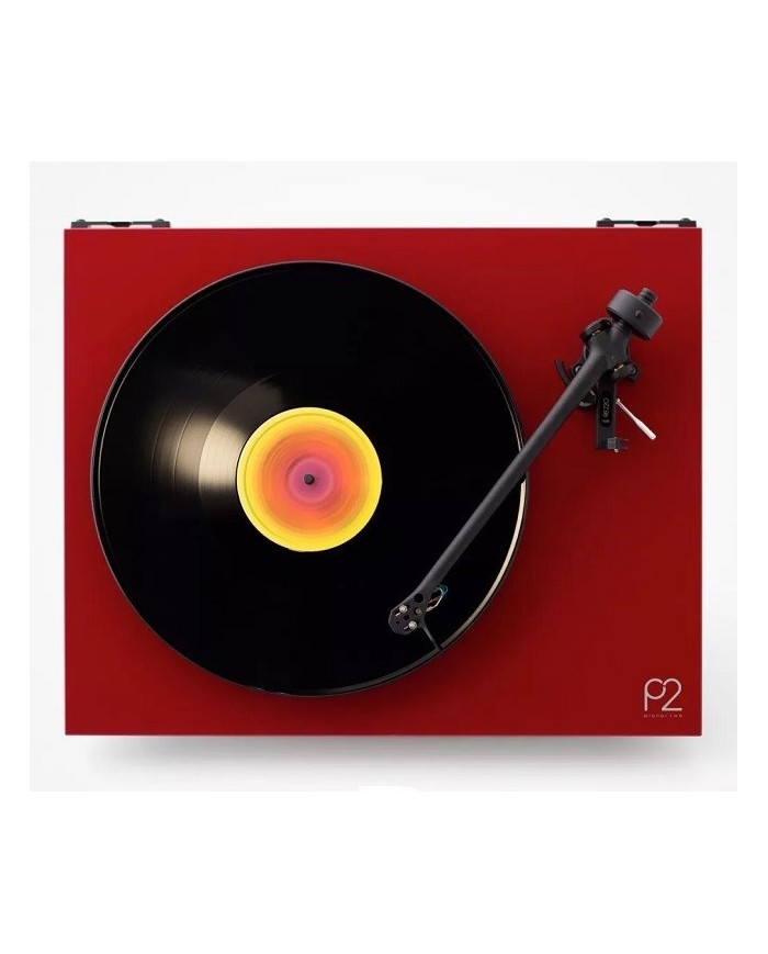 Giradischi con Testina MM ND3 Rega Planar 2 ND3 Rosso Lucido