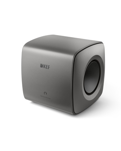 Kef KC62 Subwoofer ultra potente compatto Titanium