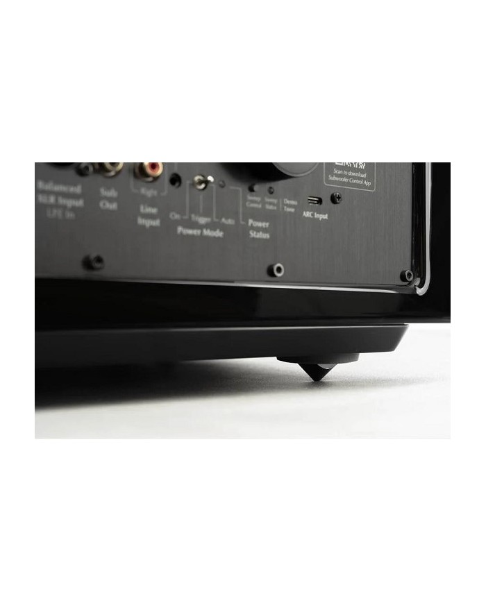 Subwoofer attivo wireless Martin Logan Dynamo 12 Nero Lucido